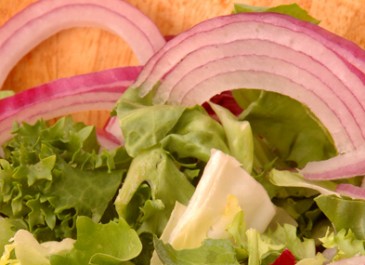 Escarole Salad with Warm Dressing