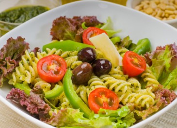 Gluten Free Rice Veggie Pasta Salad