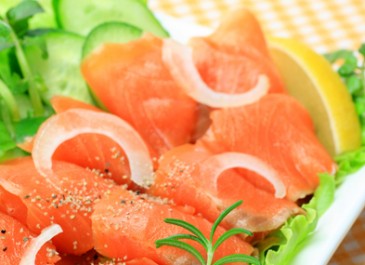 Salmon, Lentil & Watercress Salad