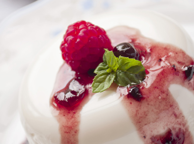 Vegan Panna Cotta with Berries | Choices Markets