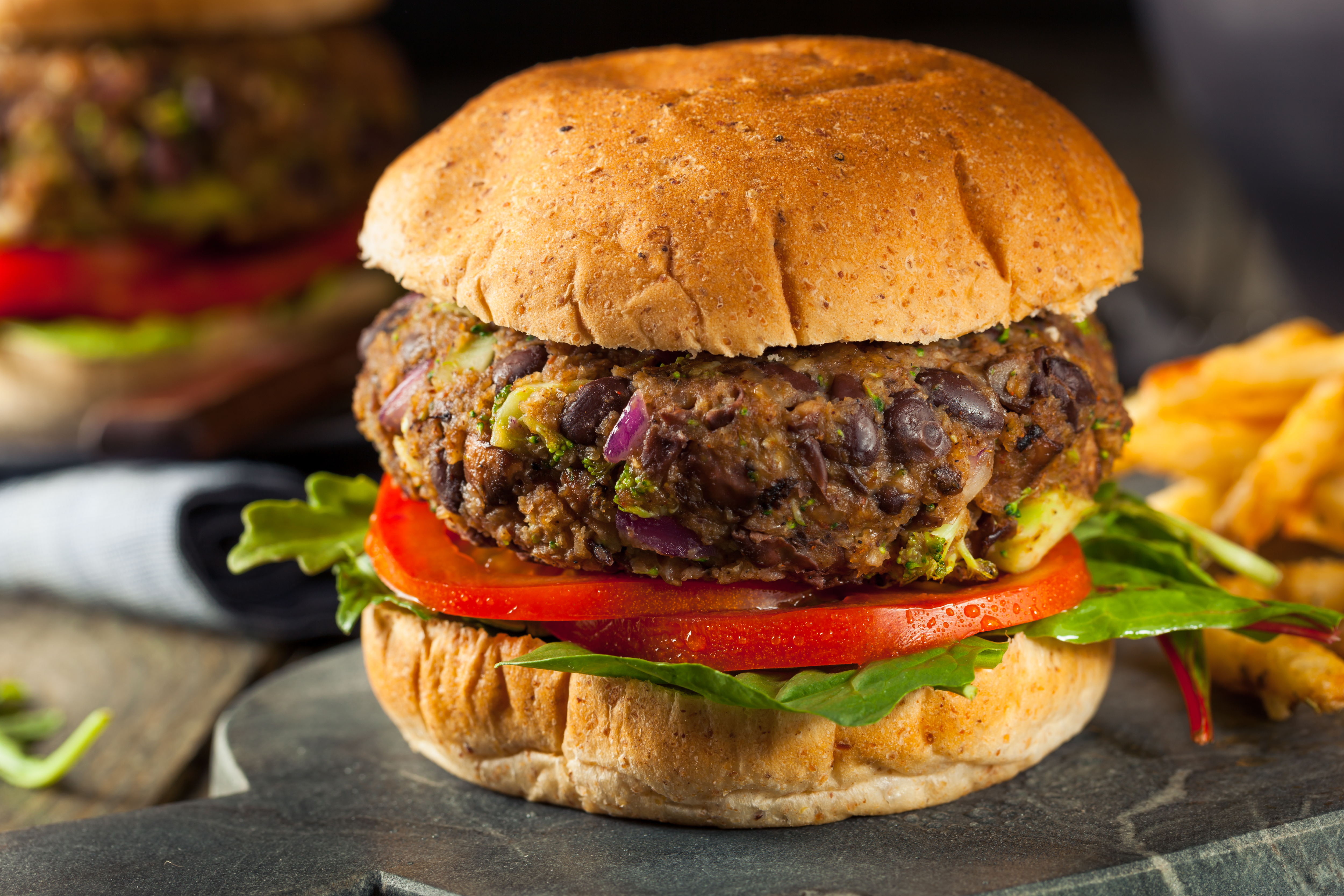 The “Full House” Vegan Burger