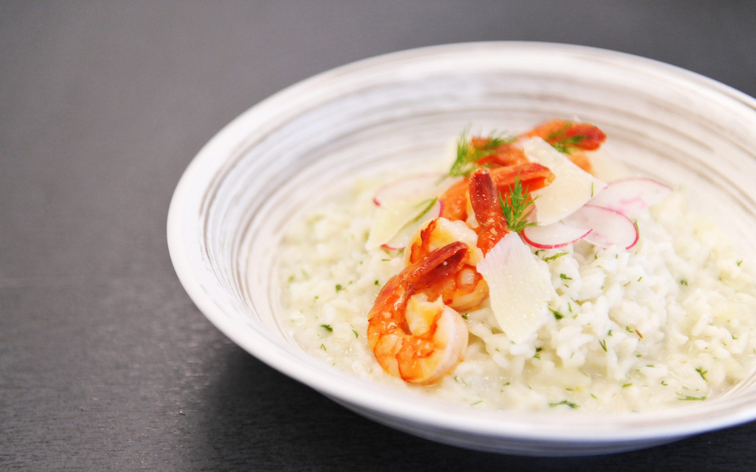 Organic Shrimp Risotto