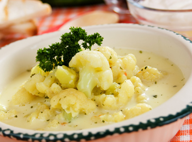 Antonio’s Cauliflower and Stilton Soup