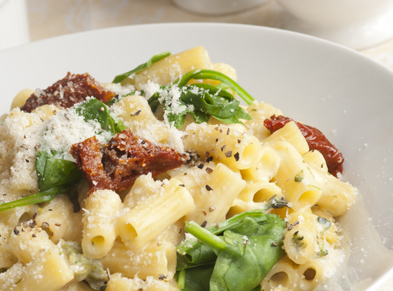 Artichoke and Sun Dried Tomato Pasta (Gluten Free)