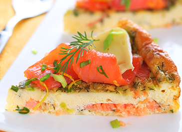 Ocean Wise Lox Frittata