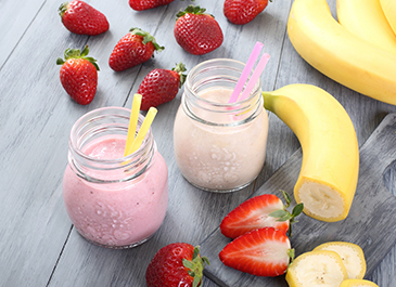 Stahlbush Island Farms StrawBana Protein Smoothie
