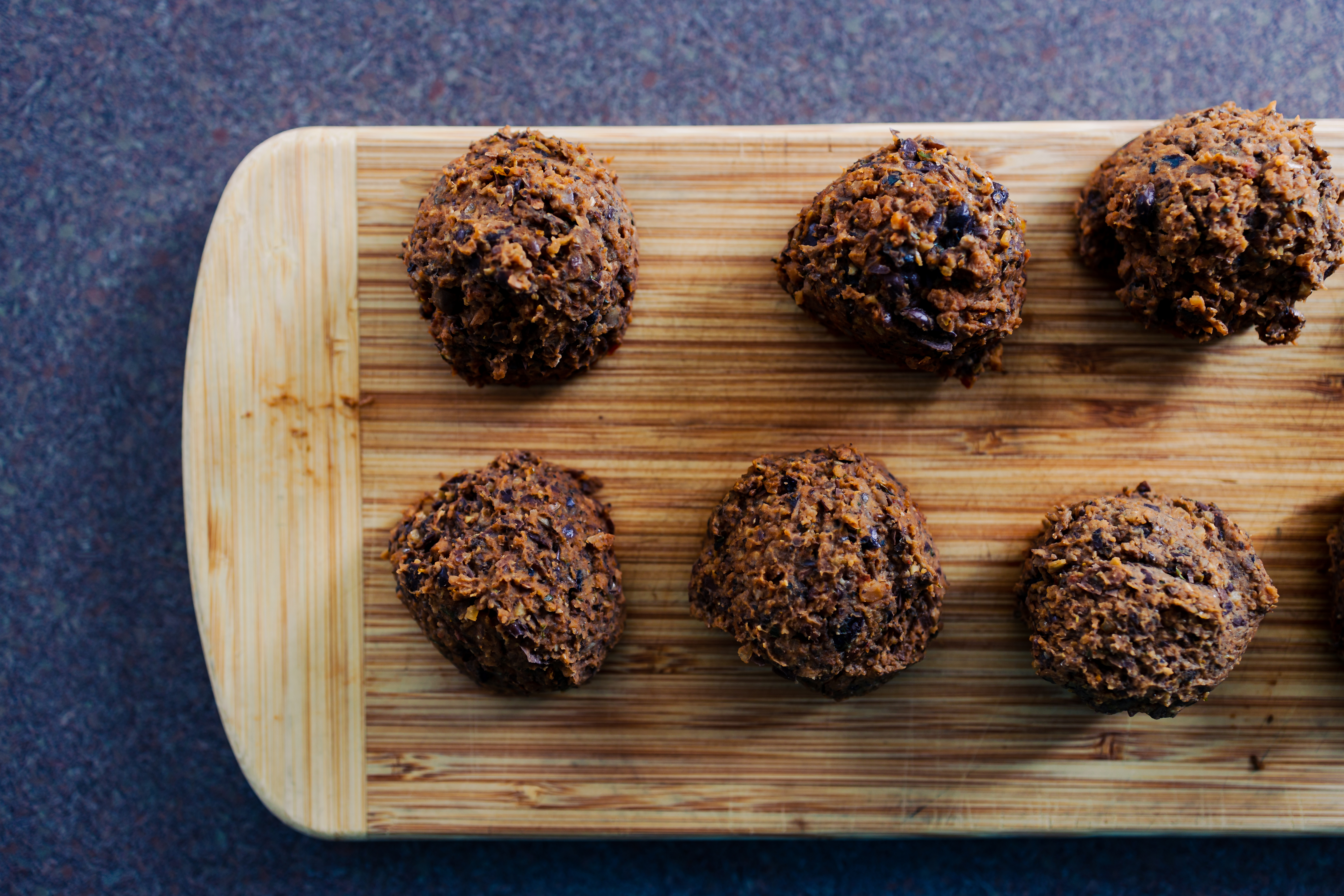 Lentil Walnut Mushroom Balls