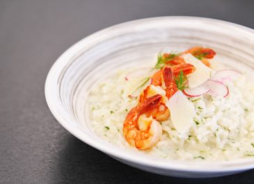 Organic Shrimp Risotto